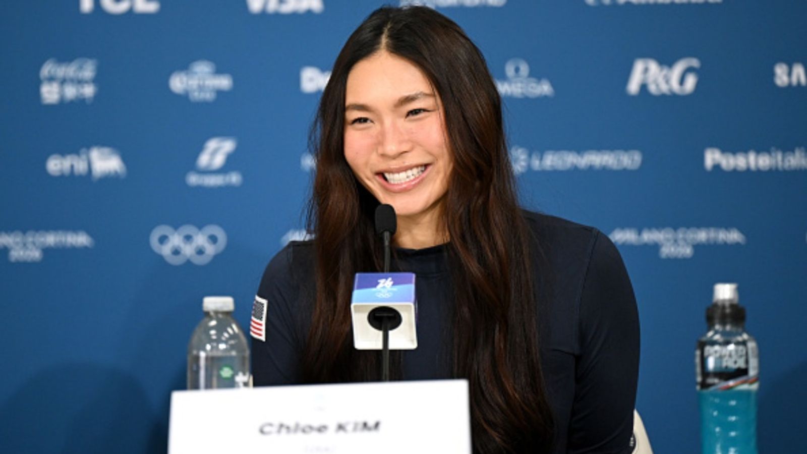 Chloe Kim receives heartfelt boost from reigning US Olympic champion ahead of halfpipe final Chloe Kim in the frame (via Getty)