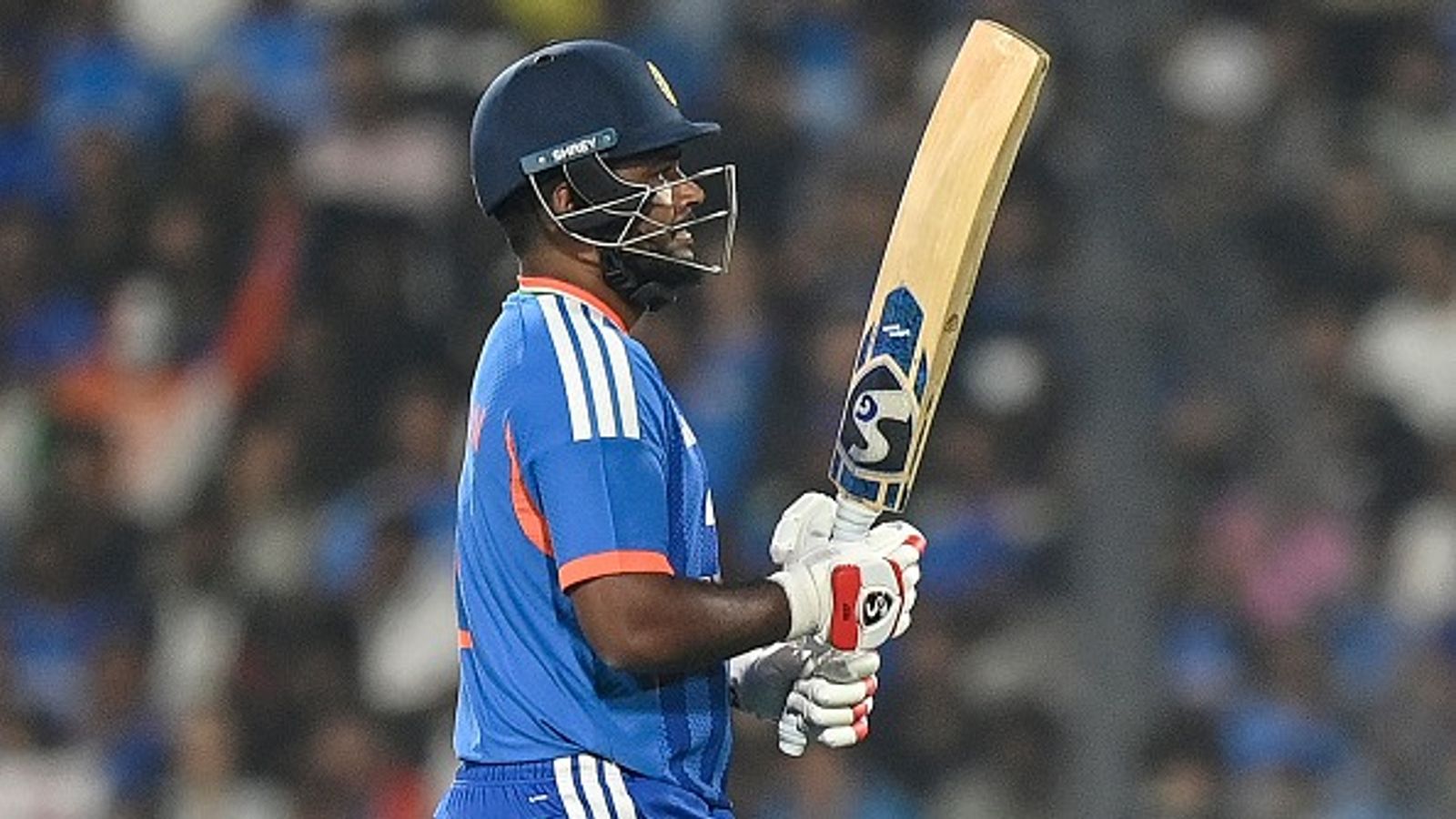 Not Sanju Samson, Ex-India captain wants Suryakumar Yadav to add this star as an opener in Abhishek Sharma's absence Sanju Samson walks back to the pavilion after his dismissal during the first Twenty20 international cricket match (Getty)