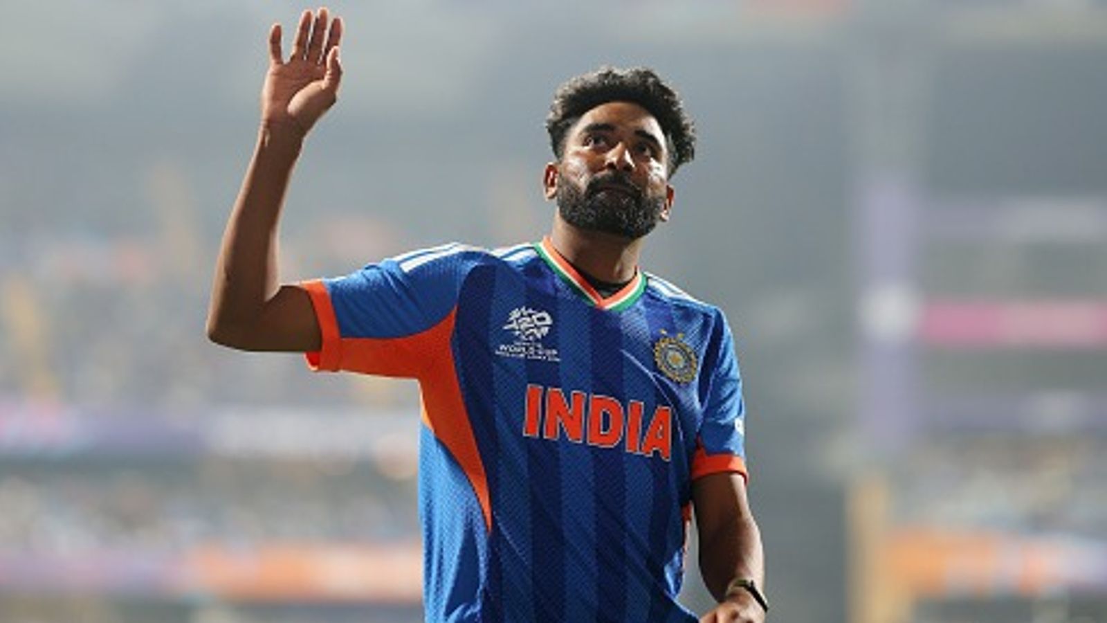 Why Mohammed Siraj sits out of India's playing XI in T20 World Cup clash against Namibia? Know reason India's star pacer Mohammed Siraj in this frame. (Getty)