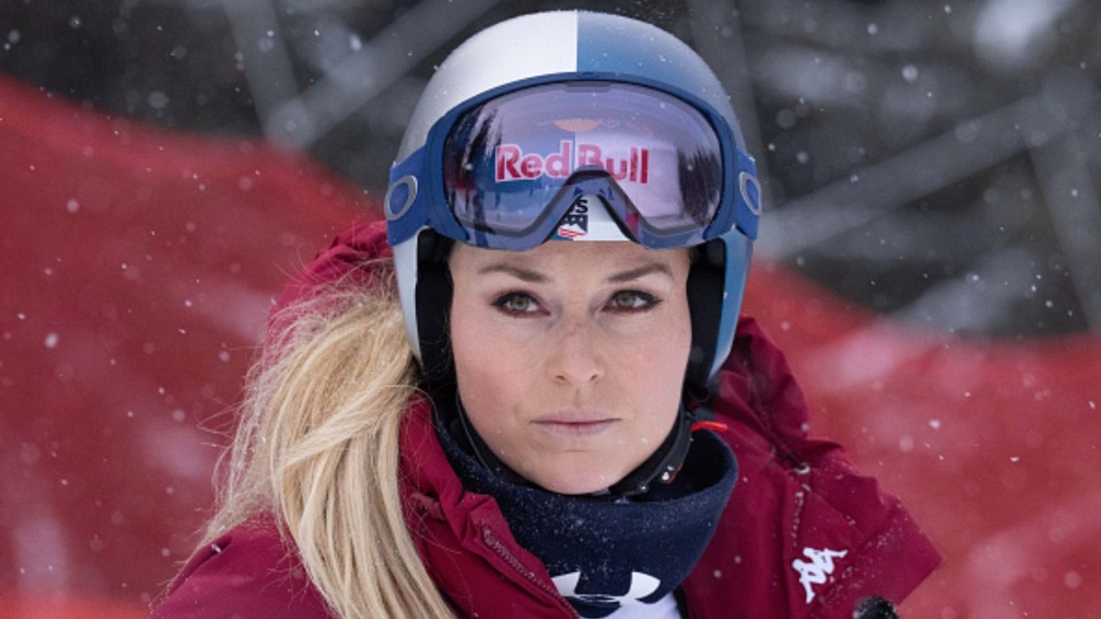 Lindsey Vonn’s Olympic injury draws touching show of support from tennis companion Lindsey Vonn in the frame (via Getty)