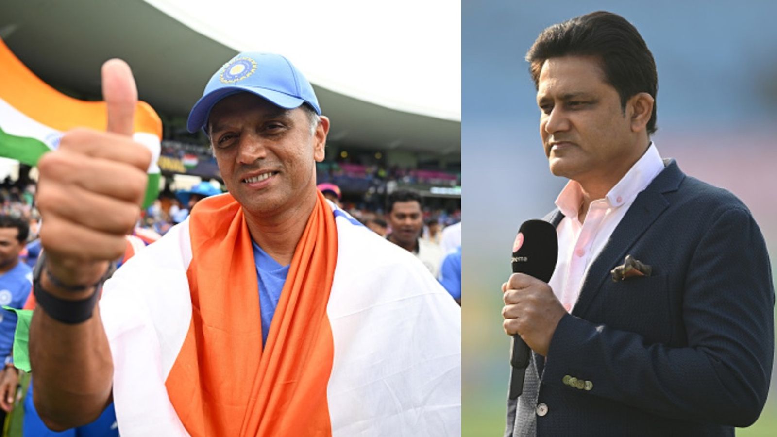 Rahul Dravid and Anil Kumble to get massive honours from Karnataka Cricket Board at Chinnaswamy Stadium Rahul Dravid and Anil Kumble (Getty)
