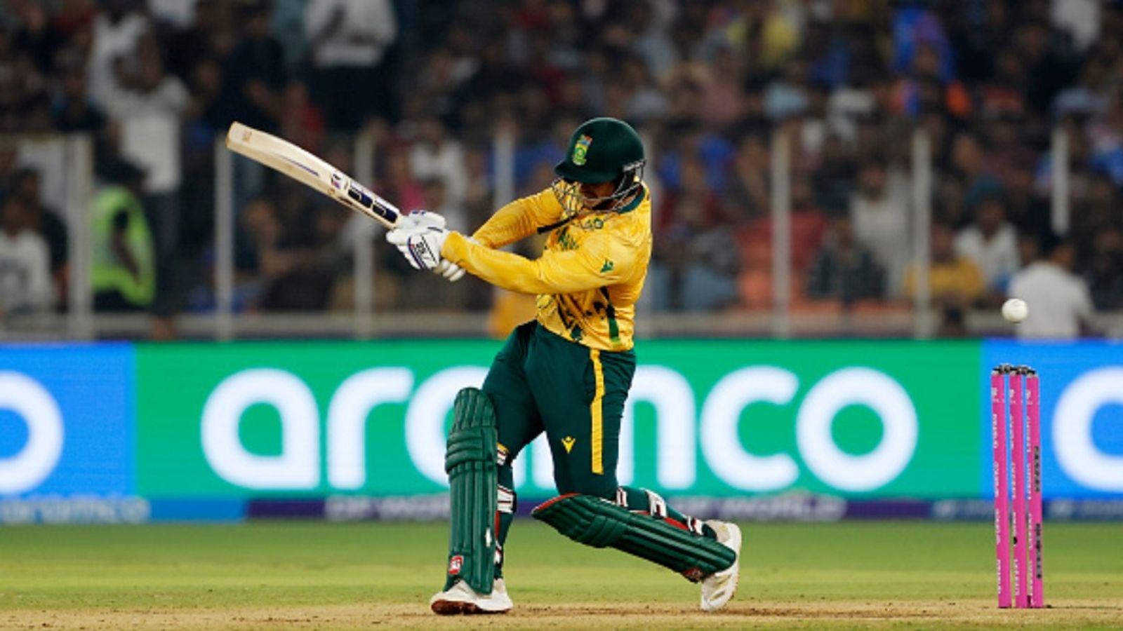 Quinton De Kock becomes 1st South African cricketer to achieve this T20I feat Quinton de Kock of South Africa bats during the ICC Men's T20 World Cup 2026 match against New Zealand at Narendra Modi Stadium on February 14, 2026 in Ahmedabad, India.