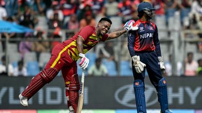 2-time T20 World Cup Champions West Indies knock out Nepal with a dominant 9-wicket win Shimron Hetmyer, Aasif Sheikh