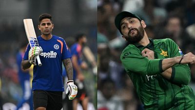 IND vs PAK, T20 World Cup: India make 2 big changes as Pakistan opt to bowl first, Know playing XIs here India's Suryakumar Yadav (L) and Pakistan's Salman Ali Agha in frame. (Getty)
