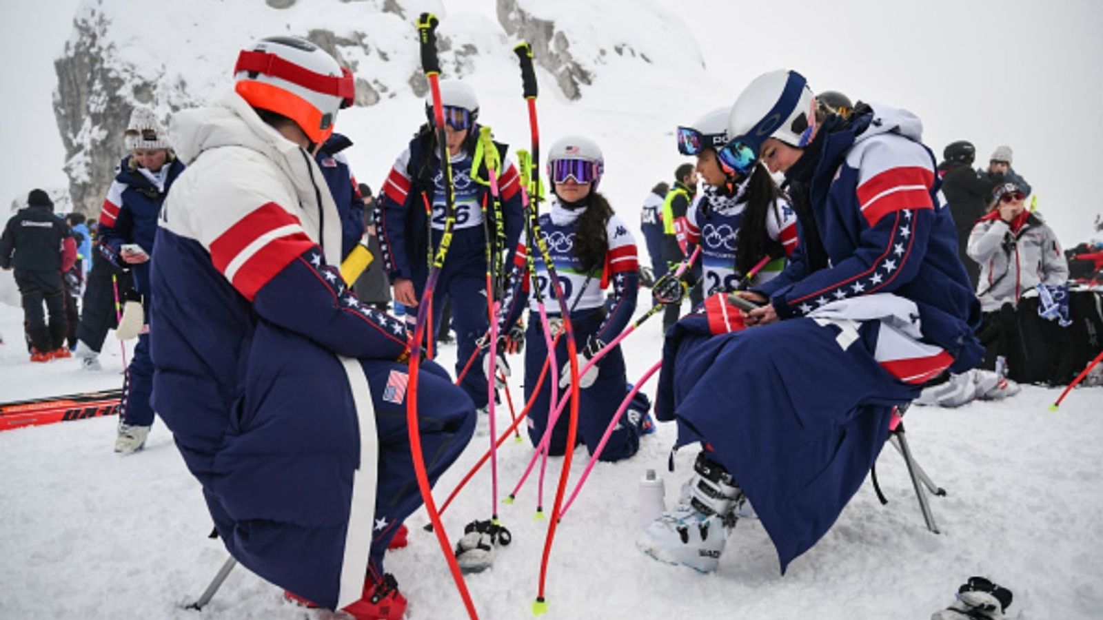 U.S. Ski Team chief delivers crucial injury update on star athlete U.S. Ski Team in the frame (Via Getty)
