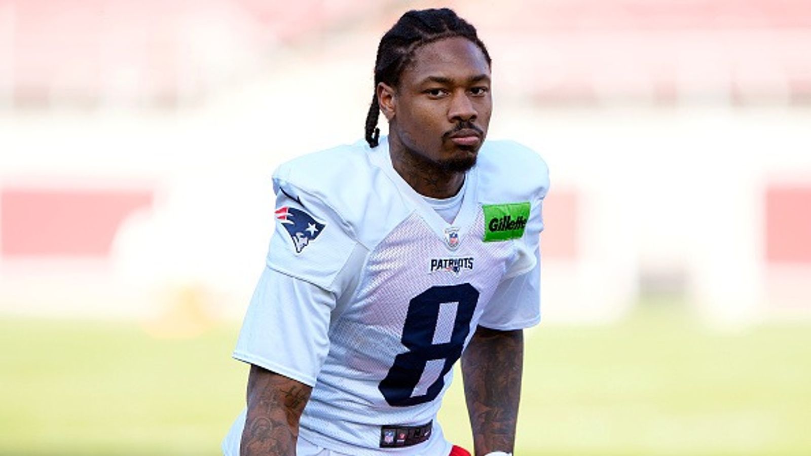 NFL analyst believes Stefon Diggs' future with Patriots is uncertain, 'they're headed for a breakup' Stefon Diggs in the frame.