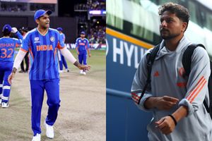 Suryakumar Yadav's 4-word post for Kuldeep Yadav goes viral after tense scenes following IND vs PAK clash SportsTak