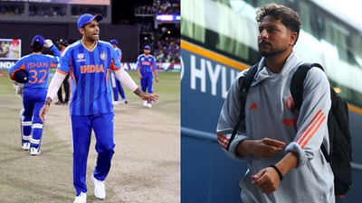 Suryakumar Yadav's 4-word post for Kuldeep Yadav goes viral after tense scenes following IND vs PAK clash India's Suryakumar Yadav (L) and Kuldeep Yadav in frame. (Getty)