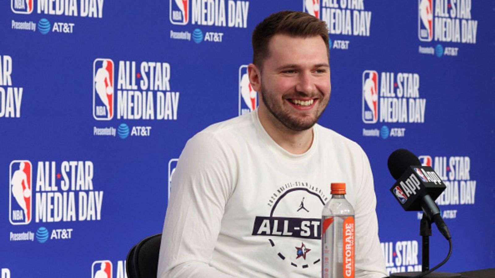 Luka Doncic shares fresh injury update following All-Star Game appearance Luka Doncic in the frame (via Getty)