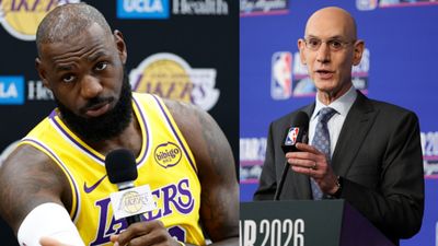 "LeBron James owes it to Adam Silver": Stunning claim made about Lakers star "LeBron James owes it to Adam Silver," Stunning claim made about Lakers star