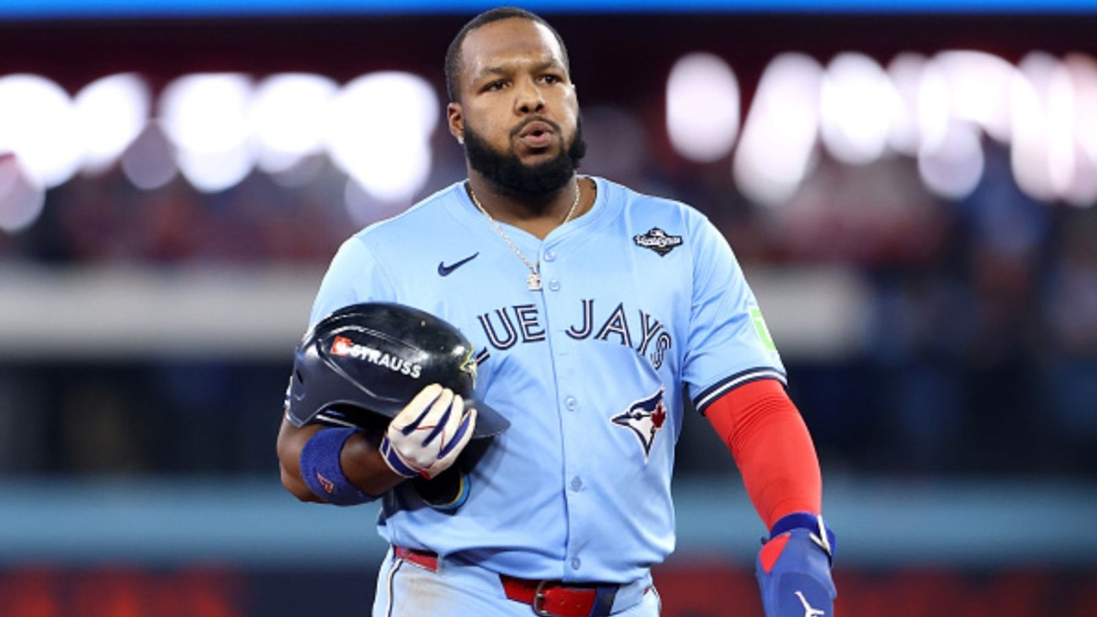 Vladimir Guerrero Jr. weighs in on Toronto Blue Jays’ latest offseason additions Vladimir Guerrero Jr. in the frame (via Getty)