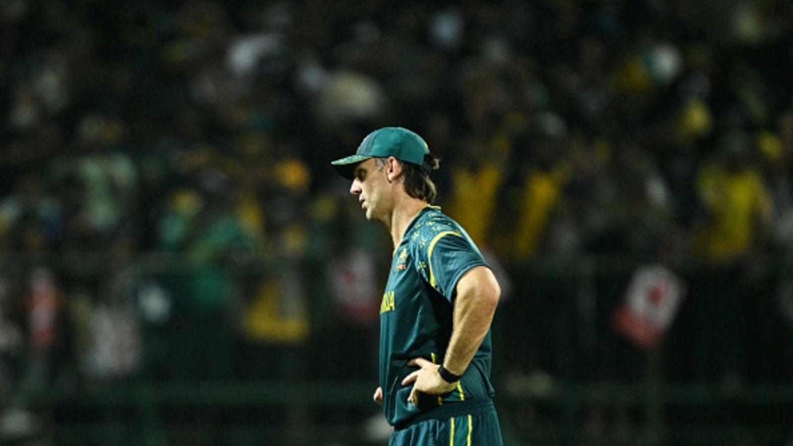 What happens to Australia's Super 8 chances if Ireland vs Zimbabwe game gets washed out? Australia's captain Mitchell Marsh looks on after his team's loss against Sri Lanka at the end of their 2026 ICC Men's T20 Cricket World Cup group stage match in the Pallekele International Cricket Stadium, Kandy on February 16, 2026.