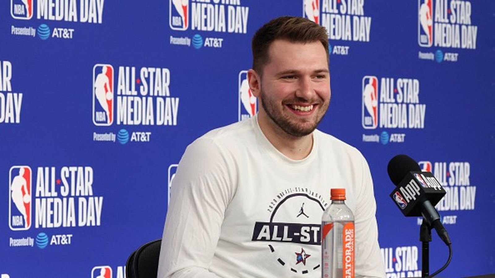 Luka Doncic cheekily trolls $12,000,000 Lakers teammate, says... Luka Doncic in the frame.