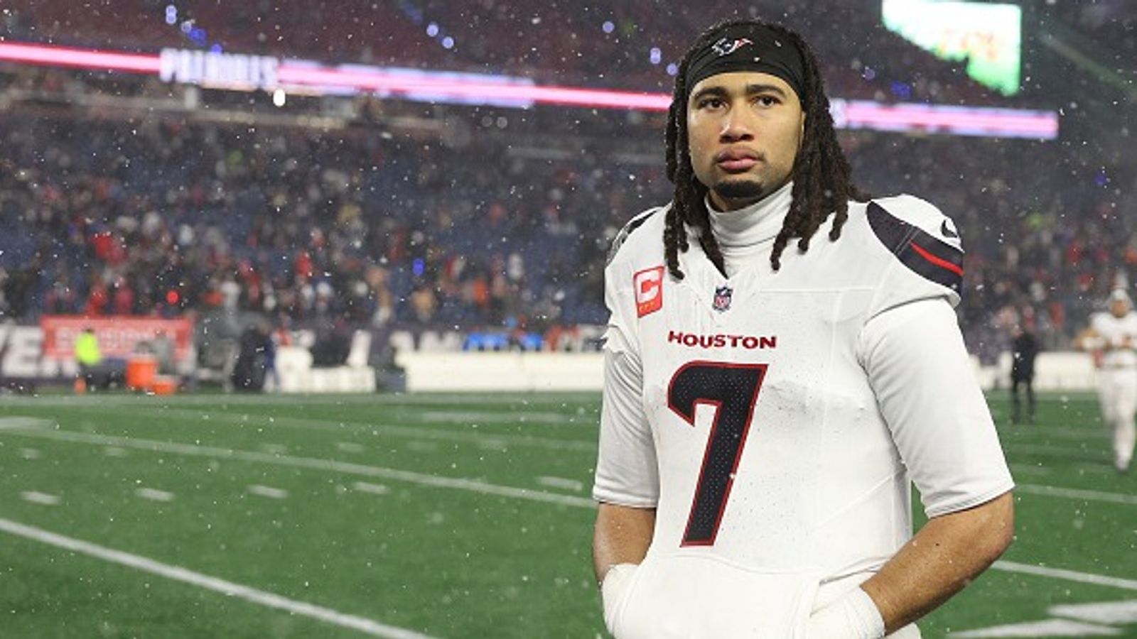 C.J. Stroud to leave Houston Texans? Insider makes massive claims after ugly playoff performance C.J. Stroud in the frame.