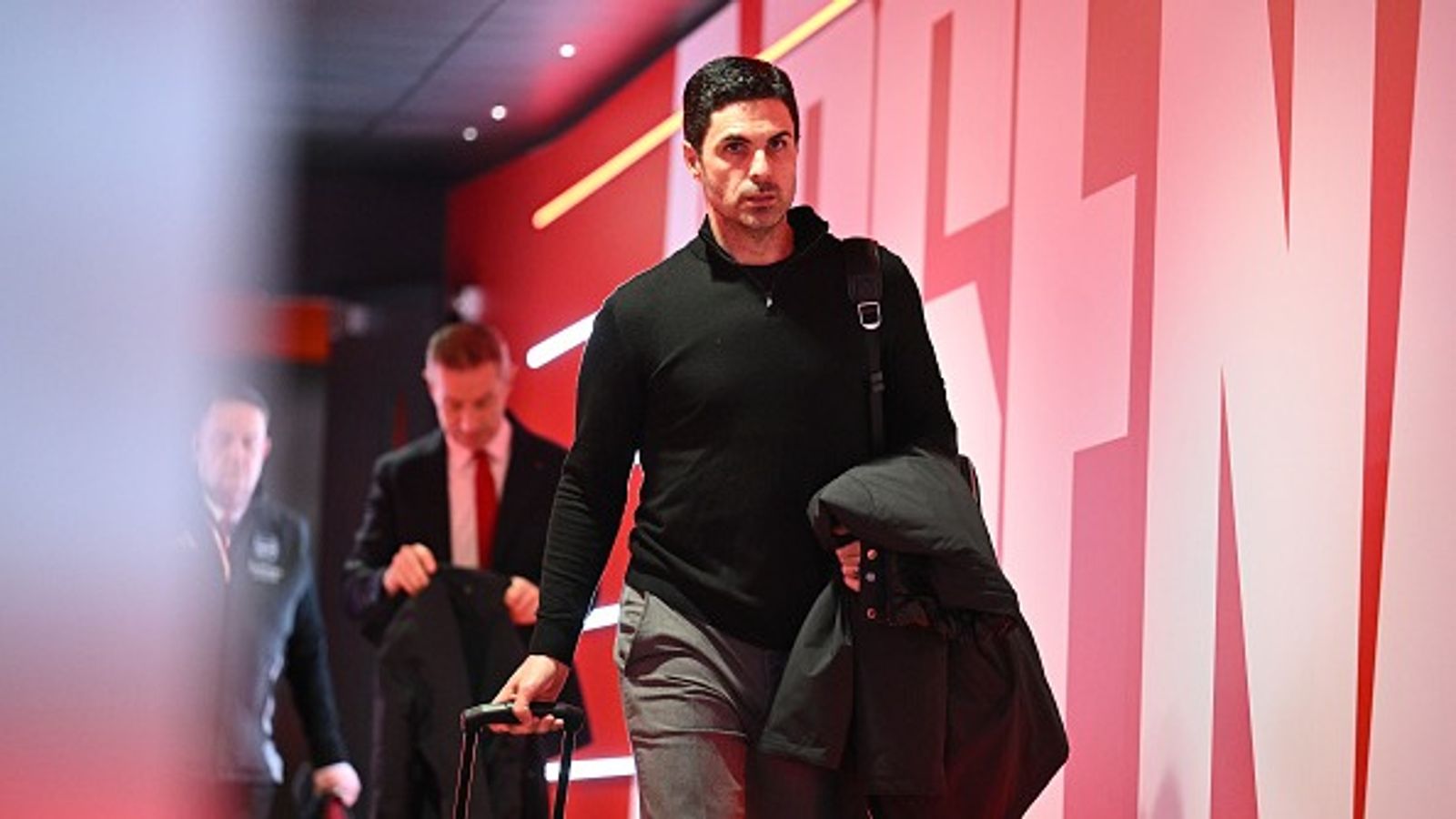 Mikel Arteta drops major injury update on FOUR Arsenal players ahead of game against Wolves Mikel Arteta in the frame.