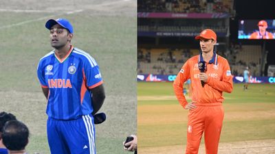 T20 World Cup 2026: India to feature with two changes as Suryakumar Yadav opts to bat against Netherlands India captain Suryakumar Yadav along with Netherlands counterpart Scott Edwards during toss
