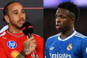 Lewis Hamilton sends powerful message to Real Madrid star Vinicius amid racism allegations against Benfica's Prestianni SportsTak