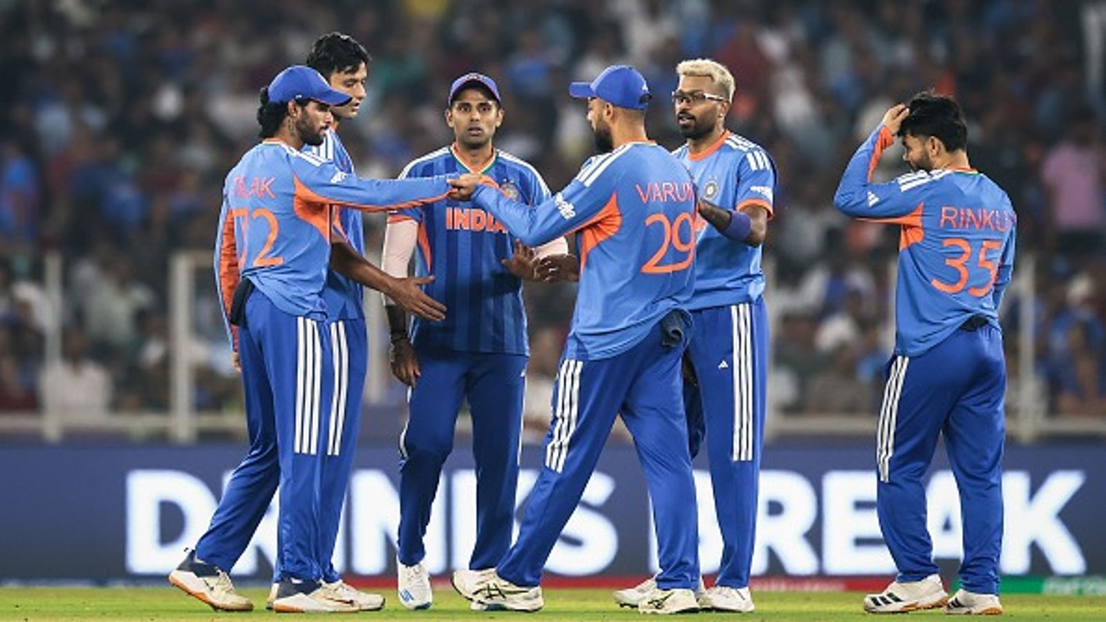 T20 World Cup 2026: Shivam Dube’s power-hitting lifts India to 17-run win over Netherlands ahead of Super 8 Shivam Dube of India celebrates the wicket of Bas de Leede of Netherlands with teammates during the ICC Men's T20 World Cup India & Sri Lanka 2026 match between India and Netherlands at Narendra Modi Stadium (Getty)