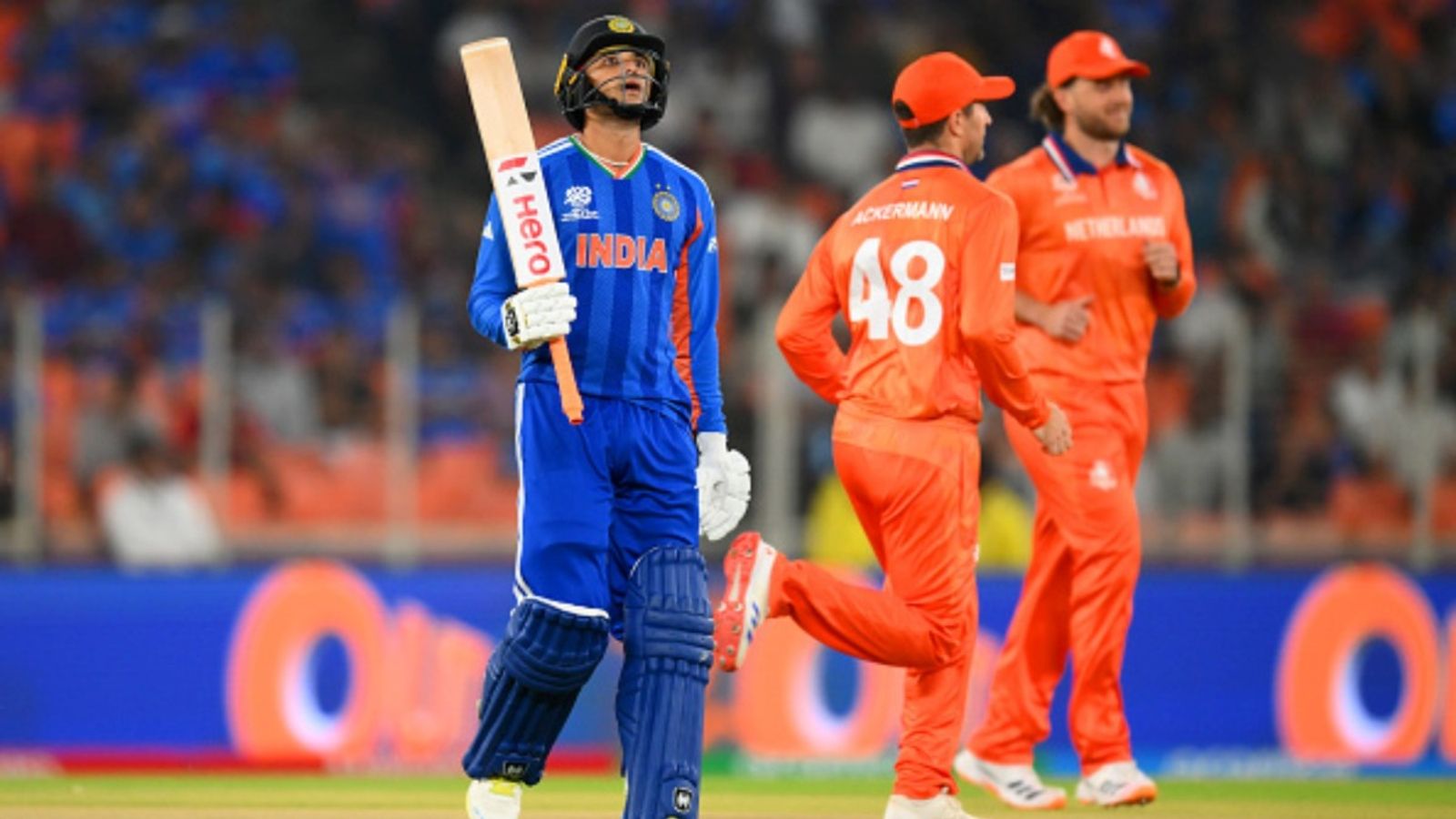 India coach reacts to Abhishek Sharma's 3 consecutive ducks, says 'It's been a very disappointing...' Abhishek Sharma of India walks off after being dismissed during the ICC Men's T20 World Cup 2026 match against Netherlands at Narendra Modi Stadium on February 18, 2026 in Ahmedabad, India.