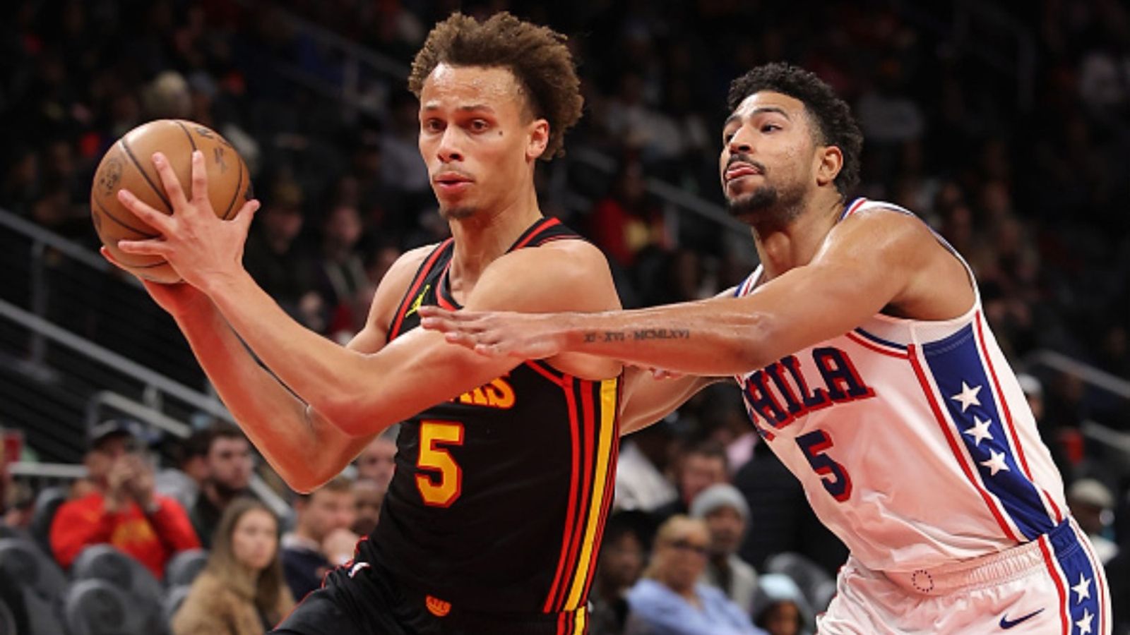 76ers vs Hawks schedule: Date, time, live stream, and more on NBA 2025-26 season (February 19) 76ers vs Hawks in the frame (Image via Getty)