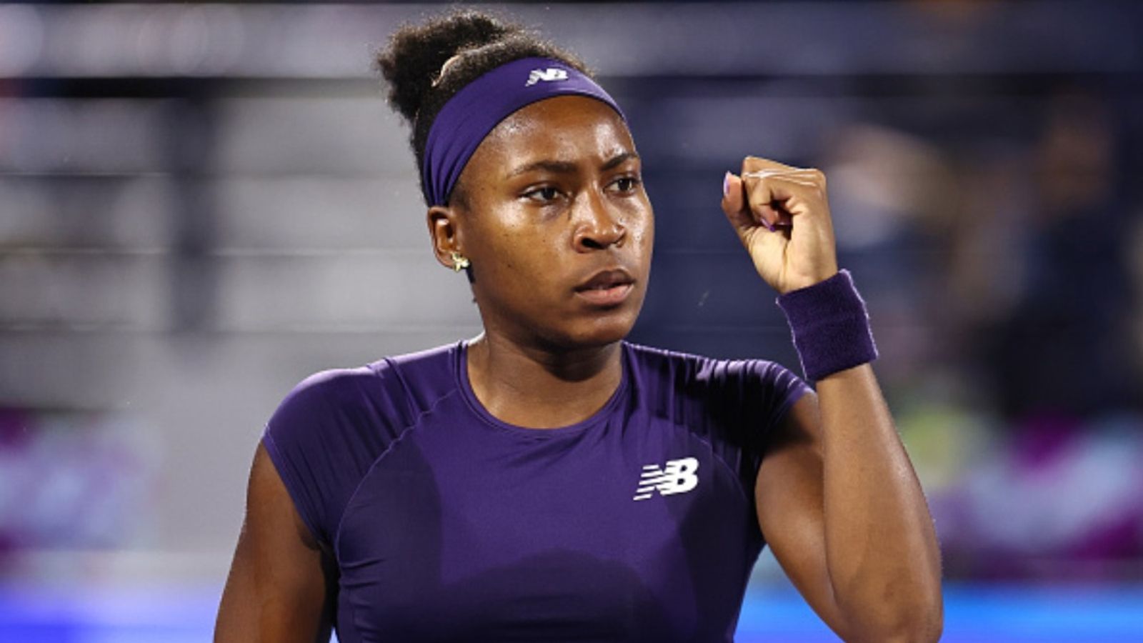 Coco Gauff reveals how she was treated indifferently by Dubai crowd Coco Gauff in the frame (via Getty)
