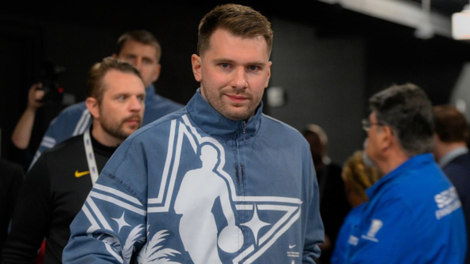Lakers official drops major Luka Doncic injury update ahead of Clippers game Luka Doncic in the frame (via Getty)