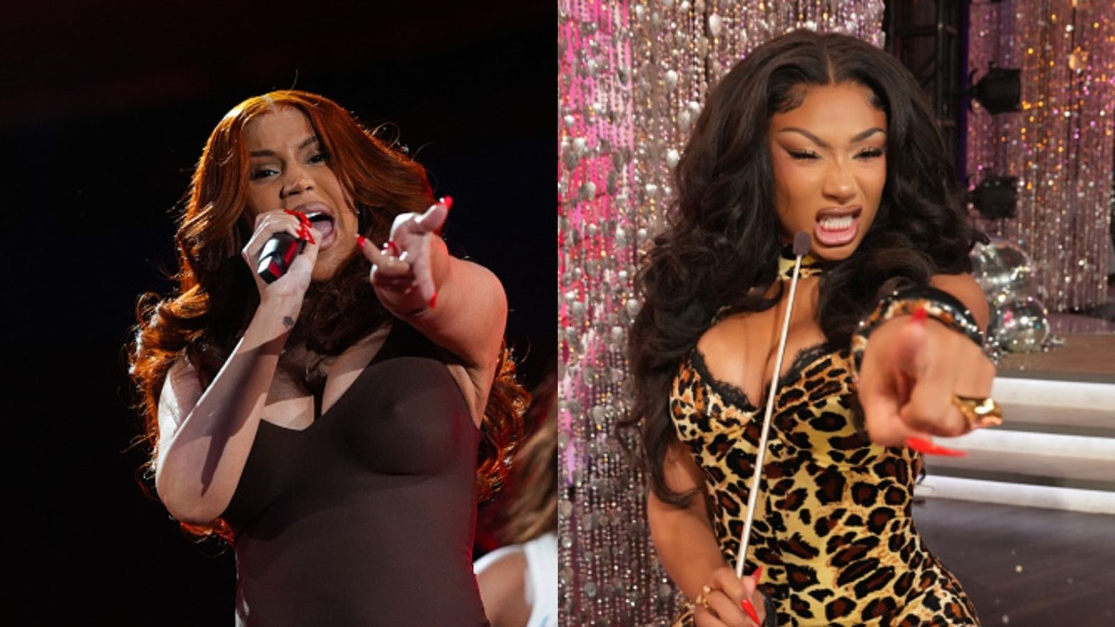 Ex-WWE champion calls out Cardi B and Megan Thee Stallion for explosive matchup Cardi B and Megan Thee Stallion in the frame (via Getty)