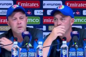 Watch: Jonathan Trott breaks down in tears in presser after last match as Afghanistan's head coach SportsTak