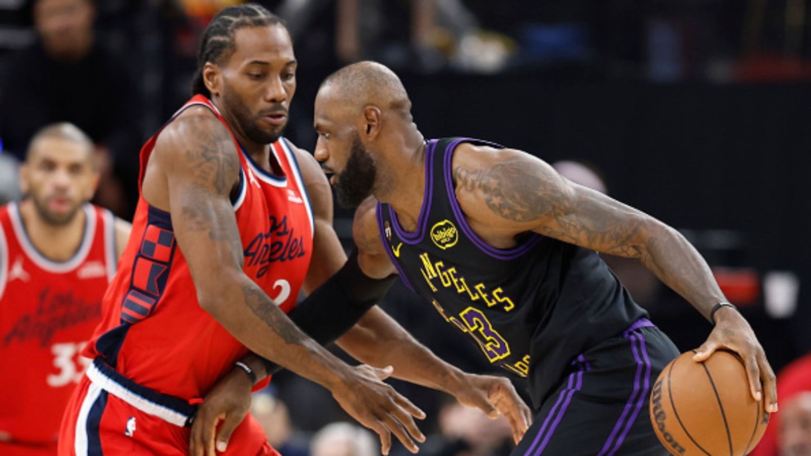Lakers vs Clippers schedule: Date, time, live stream, and more on NBA 2025-26 season (February 20) Lakers vs Clippers in the frame (Image via Getty)