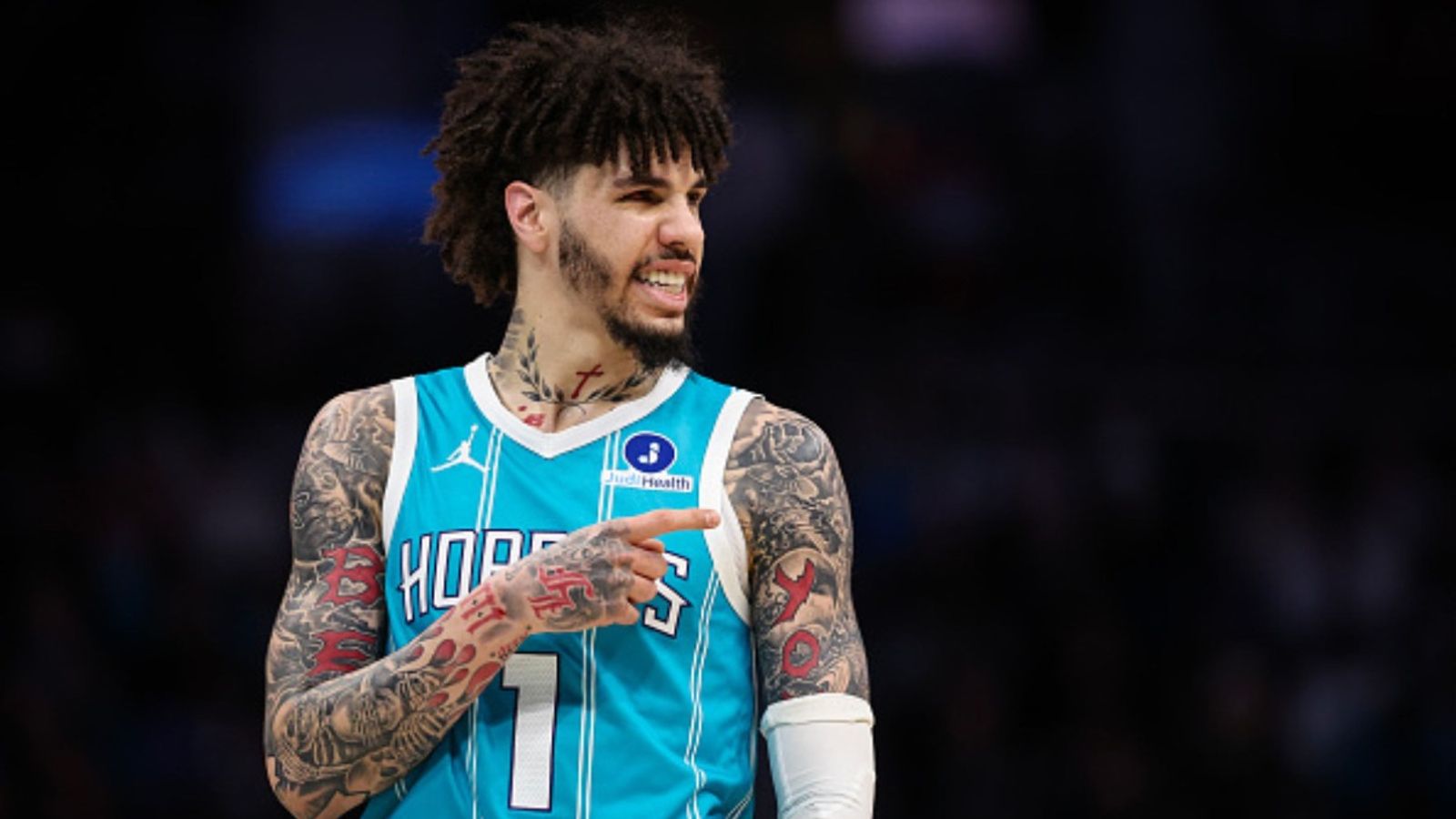 Watch: Hornets star LaMelo Ball reflects on his shocking car crash as things get tense LaMelo Ball in the frame (Image via Getty)