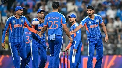 Kuldeep Yadav ignored as Harbhajan Singh names India's probable XI for Super 8 vs South Africa Arshdeep Singh (R) celebrates with teammates Suryakumar Yadav (2L), Axar Patel (L) and Shivam Dube (C) (Getty)