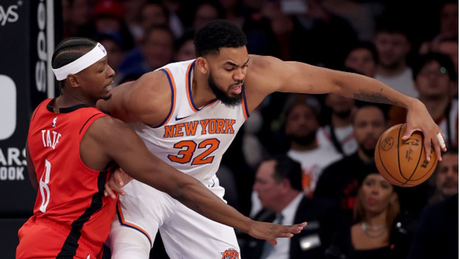 Knicks vs Rockets schedule: Date, time, live stream, and more on NBA 2025-26 season (February 21) Knicks vs Rockets in the frame (Image via Getty)