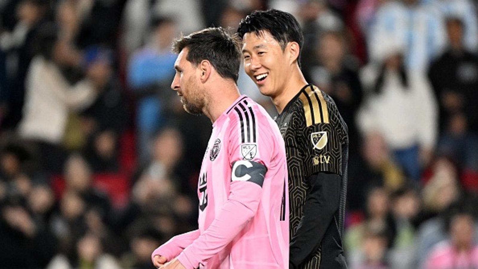 Son Heung-Min says Lionel Messi changed his mindset after LAFC's win against Inter Miami Son Heung-min and Lionel Messi in the frame.
