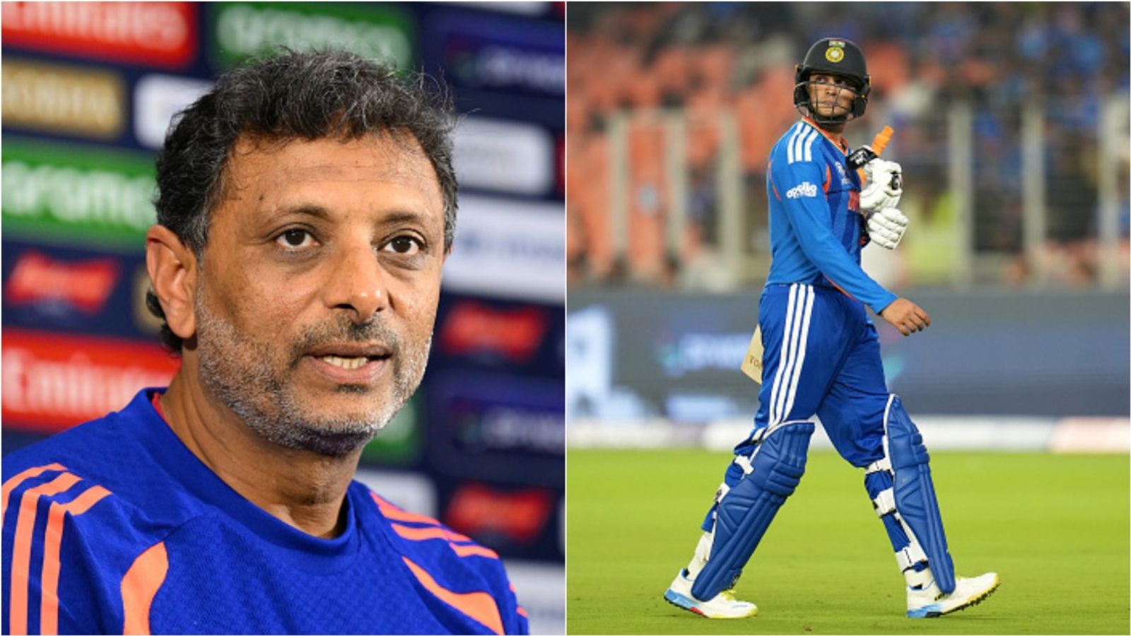 'He will have to plan his innings better': India batting coach's message to out-of-form Abhishek Sharma India batting coach Sitanshu Kotak speaks at a press conference; Opener Abhishek Sharma after losing his wicket to South Africa's Marco Jansen in T20 World Cup 2026 Super 8 clash.