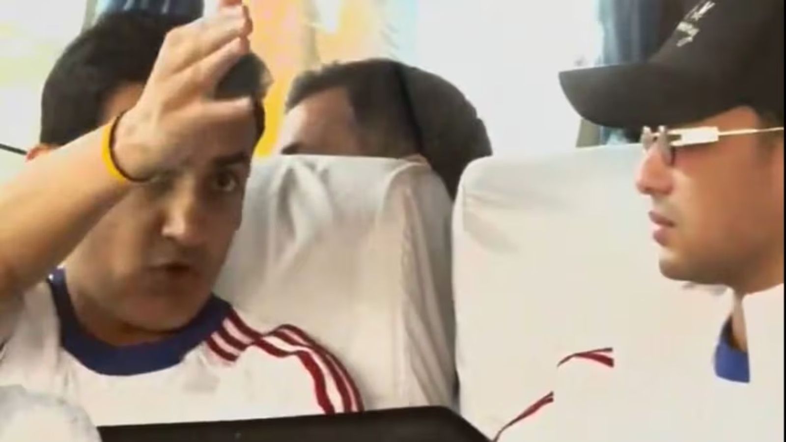 WATCH: Gautam Gambhir's animated chat with Abhishek Sharma goes viral ahead of India vs Zimbabwe clash Gautam Gambhir along with Abhishek Sharma (X Screengrab)