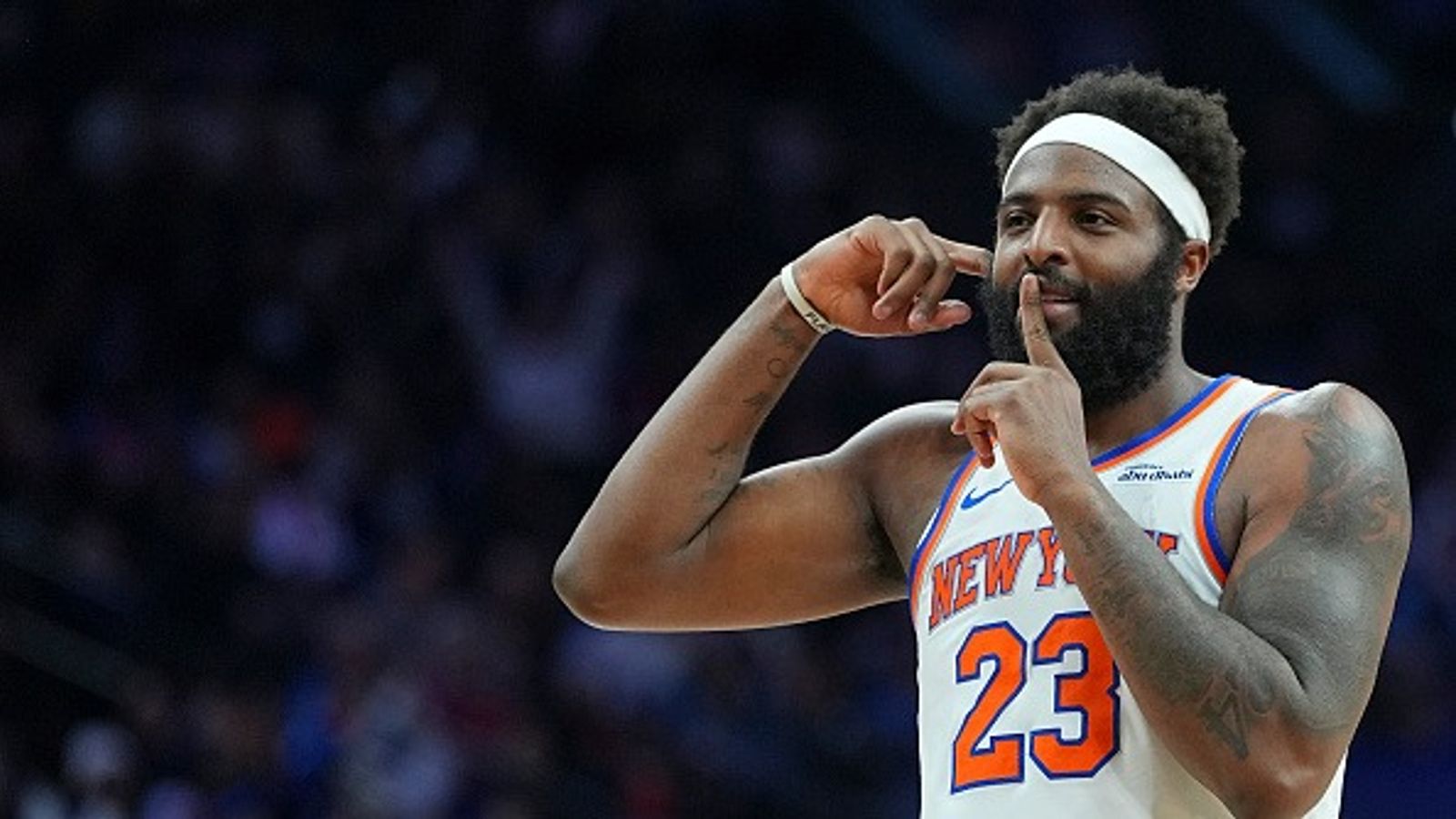 New York Knicks injury update: Get the latest on Mitchell Robinson's status ahead of game vs Cleveland Cavaliers Mitchell Robinson in the frame.