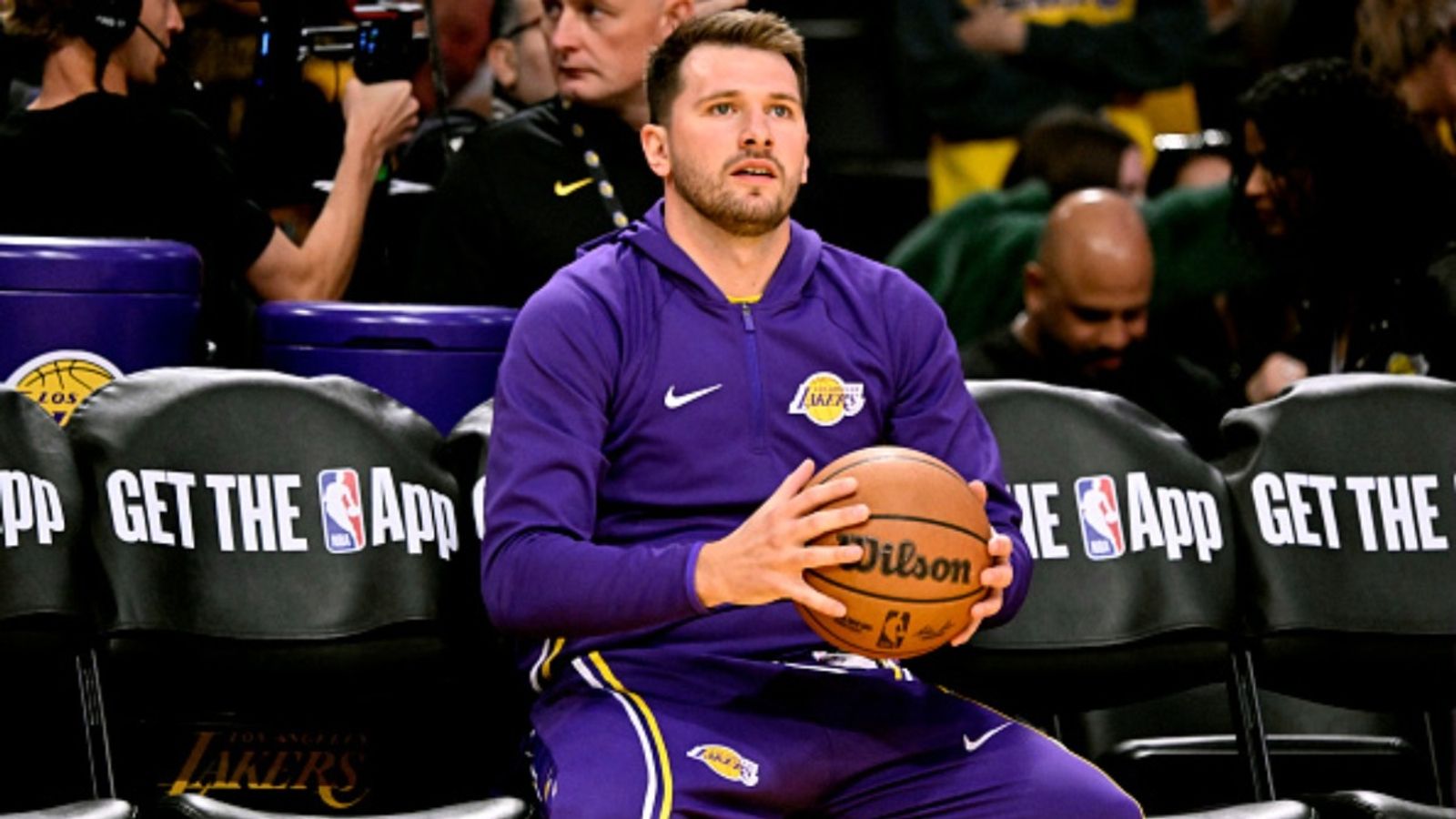 Why Lakers are concerned about a Luka Doncic trait that dates back to his Mavericks days Luka Doncic in the frame (Image via Getty)