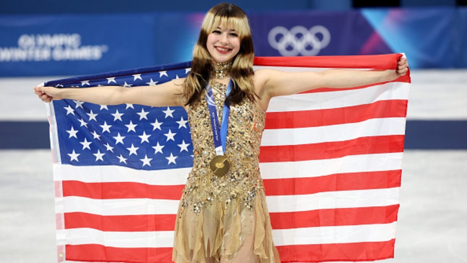 U.S. figure skater Alysa Liu reveals personal details about a teammate Alysa Liu in the frame (via Getty)