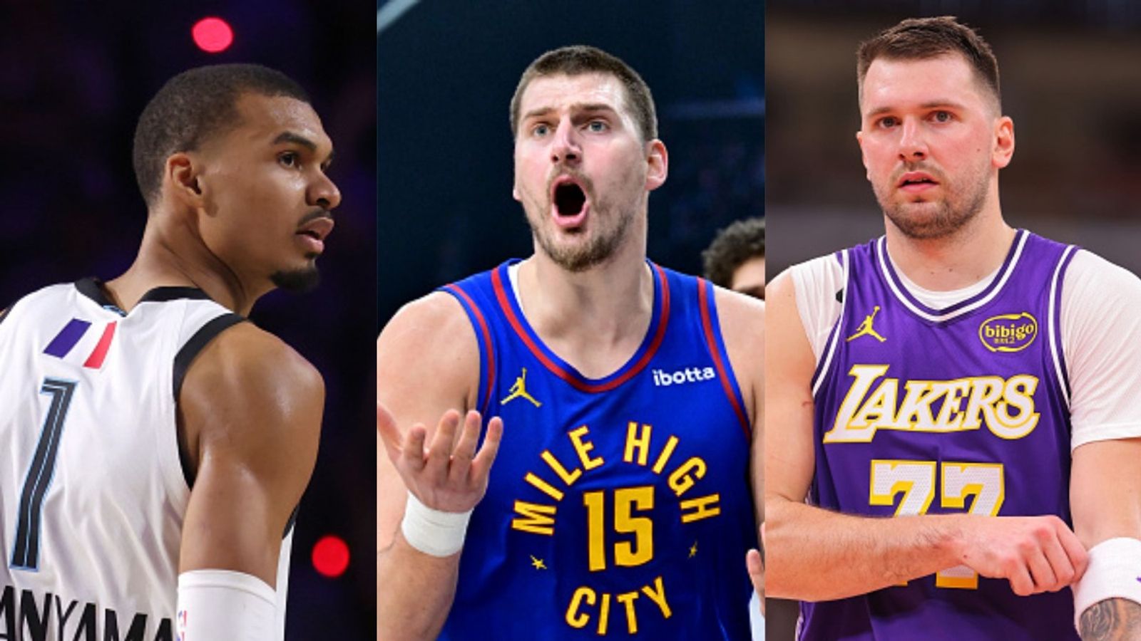 List of players at risk of missing NBA awards ft Jokic, Wembanyama, Doncic and more Victor Wembanyama, Nikola Jokic, Luka Doncic in the frame (Images via Getty)