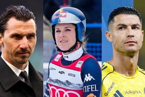 Football legends Ronaldo & Ibrahimovic send powerful support to Lindsey Vonn after Olympic injury nightmare SportsTak