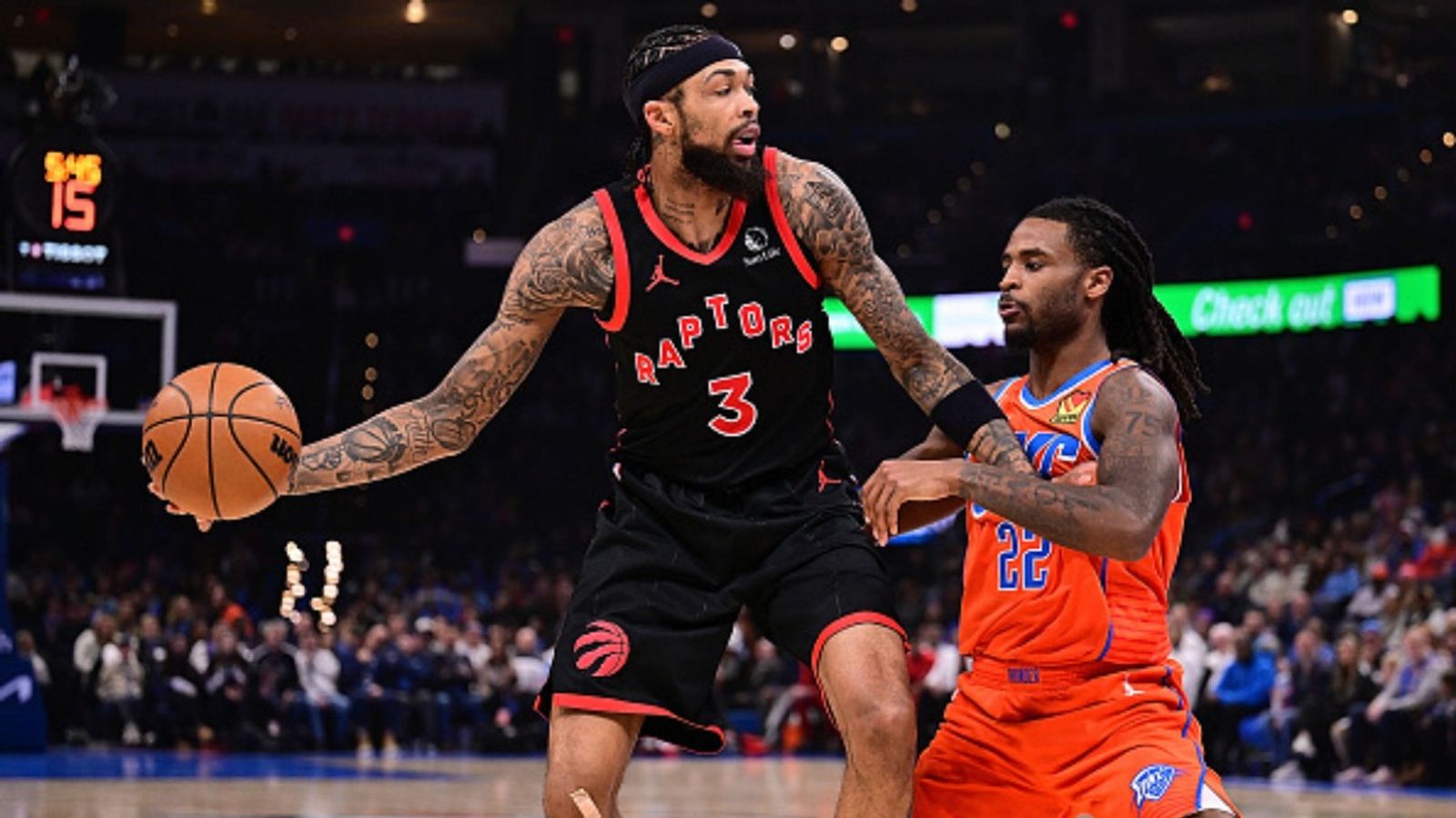Thunder vs Raptors schedule: Date, time, live stream, and more on NBA 2025-26 season (February 24) Thunder vs Raptors in the frame (Image via Getty)