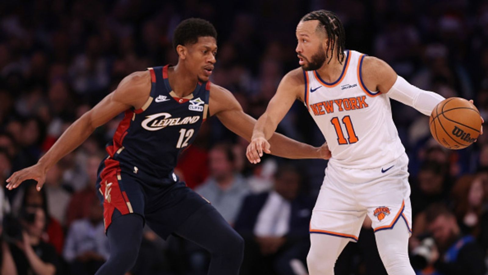 Knicks vs Cavaliers schedule: Date, time, live stream, and more on NBA 2025-26 season (February 24) Knicks vs Cavaliers in the frame (Image via Getty)