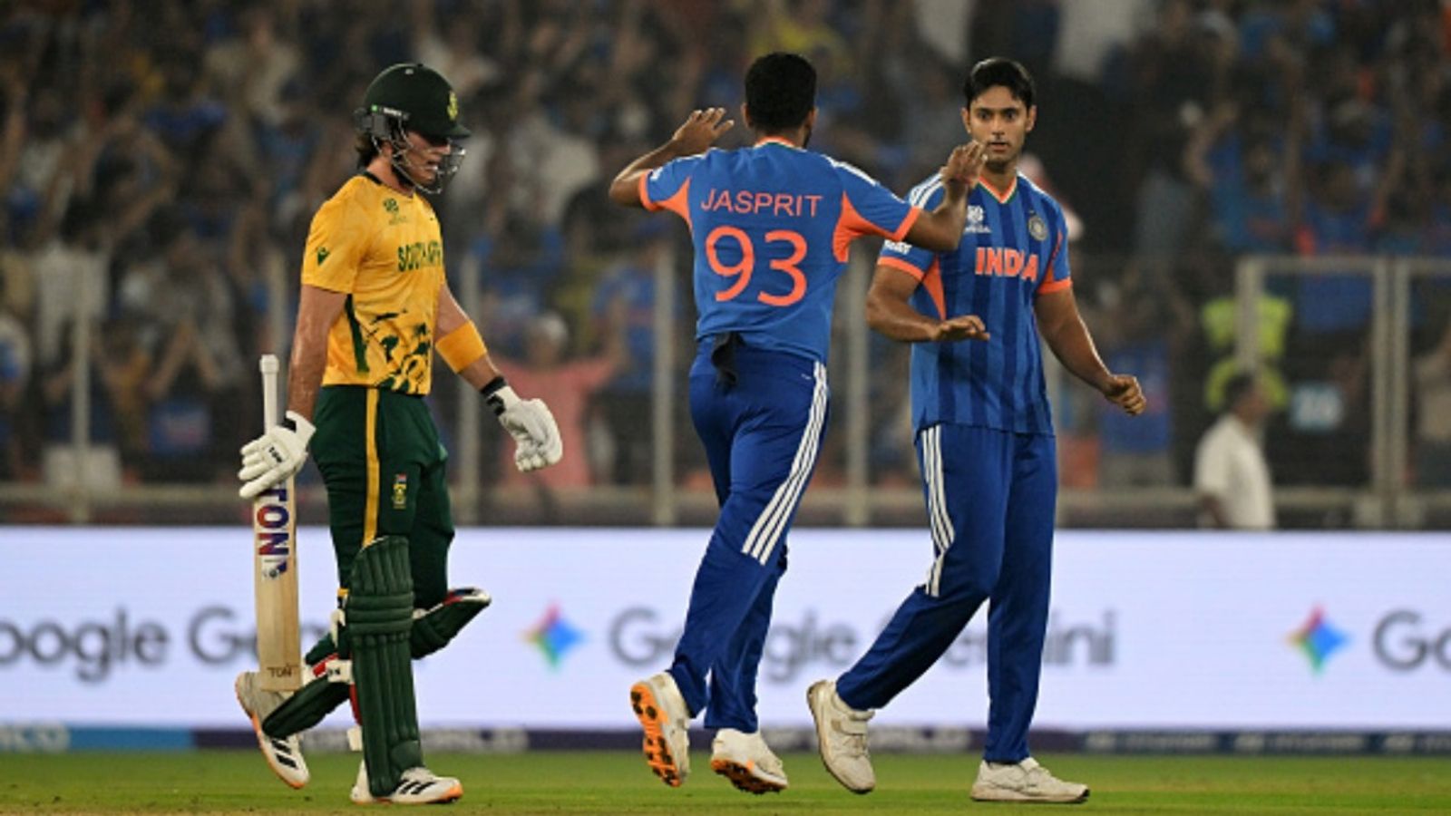 ICC T20I rankings: Bumrah back in top 10, Brevis-Dube achieve career-best, big jumps for Bosch & Forde Shivam Dube of India celebrates taking the wicket of Dewald Brevis of South Africa during the ICC Men's T20 World Cup 2026 Super 8 match at Narendra Modi Stadium on February 22, 2026 in Ahmedabad, India.