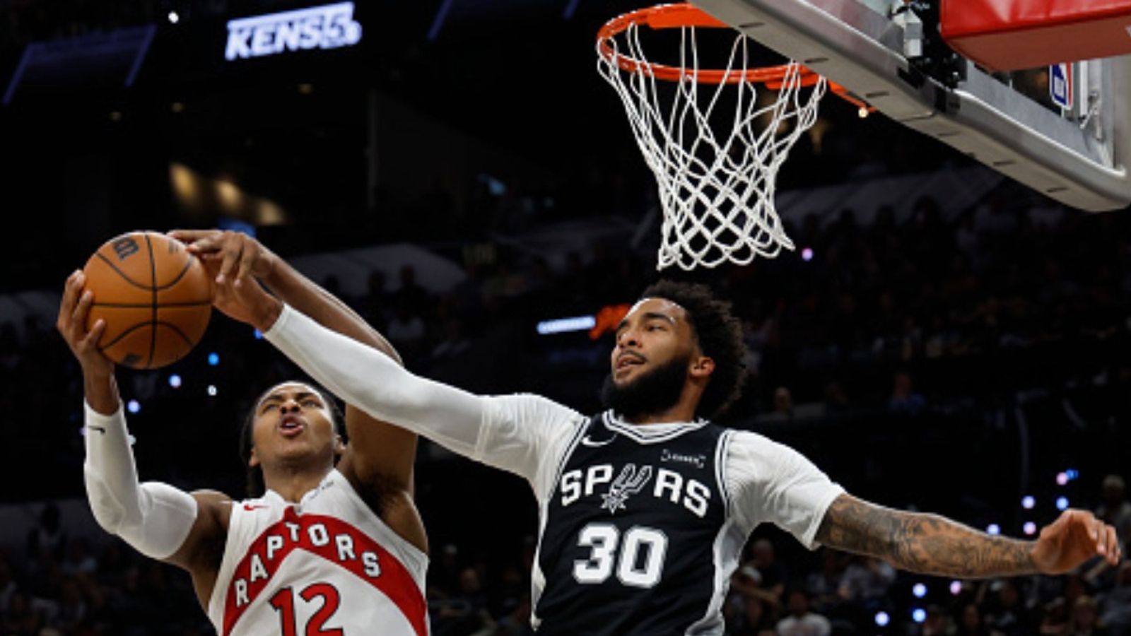 Spurs vs Raptors schedule: Date, time, live stream, and more on NBA 2025-26 season (February 25) Spurs vs Raptors in the frame (Image via Getty)