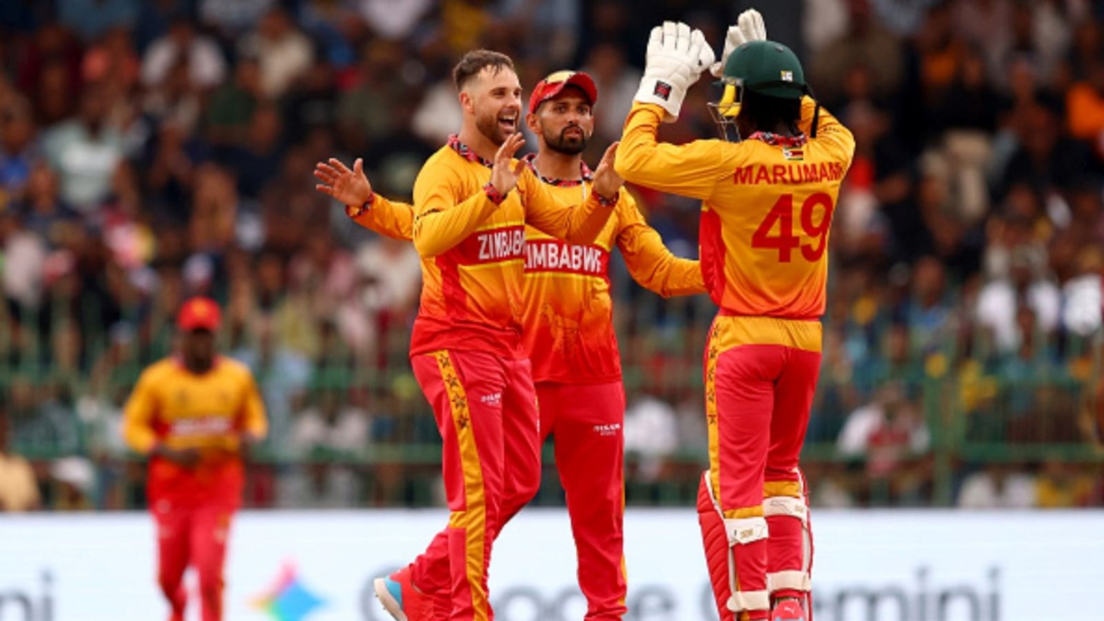 'We've done our homework': Zimbabwe all-rounder wants to exploit India's new-found weakness Ryan Burl of Zimbabwe celebrates taking the wicket of Kusal Mendis of Sri Lanka during the ICC Men's T20 World Cup 2026 match at R. Premadasa Stadium on February 19, 2026 in Colombo, Sri Lanka.