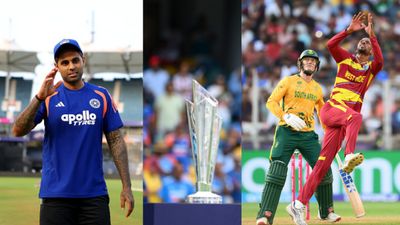 India's T20 World Cup 2026 semifinal qualification scenario explained after South Africa's massive win against West Indies Suryakumar Yadav along with T20 World Cup and South Africa vs West Indies (Getty)