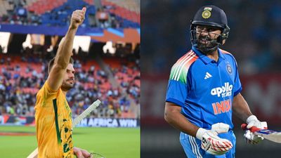 Aiden Markram surpasses Rohit Sharma in elite list during South Africa's T20 World Cup win vs West Indies Aiden Markram along with Rohit Sharma (Getty)