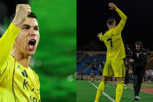 New celebration unlocked? Watch Cristiano Ronaldo's iconic slam dunk act which goes viral after Al Nassr's 5-0 win SportsTak