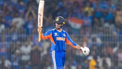'The way they’ve treated...': Abhishek Sharma breaks silence after roaring back to form with maiden T20 World Cup fifty Abhishek Sharma of India raises his bat to celebrate scoring fifty runs during the ICC Men's T20 World Cup India & Sri Lanka 2026 Super 8 match (Getty)