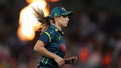 Massive blow for Australia as captain ruled out of ODI series and one-off Test against India Sophie Molineux of Australia fields during game two of the Women's T20 International series between Australia and India (Getty)